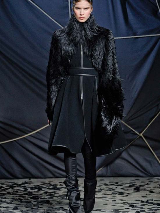 Gareth Pugh leather rock chic fashion