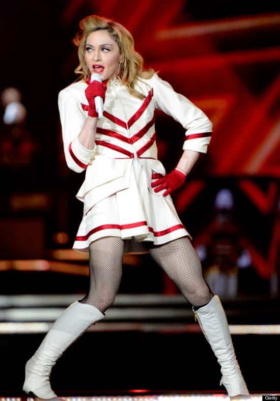 Madonna fashion icon cheer leader,2012 summer tour Madonna fashion icon cheer leader,2012 summer tour