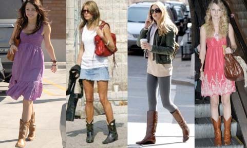 celebrities wearing cowboy boots celebrities wearing cowboy boots