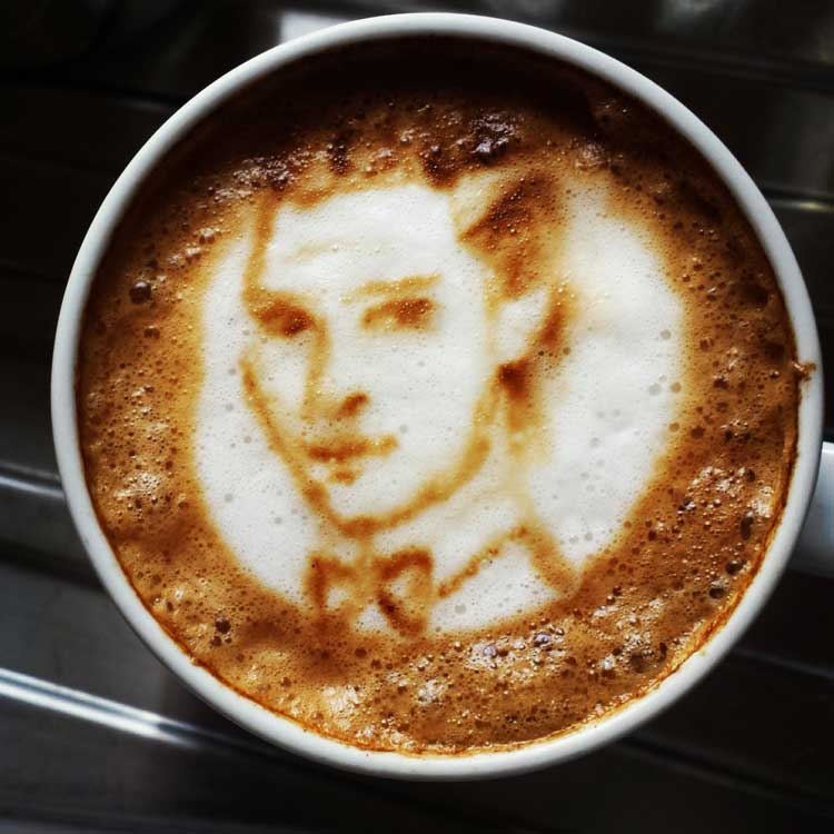 Coffee Art - Guess The Celebrity In Your Cup - Gracie Opulanza